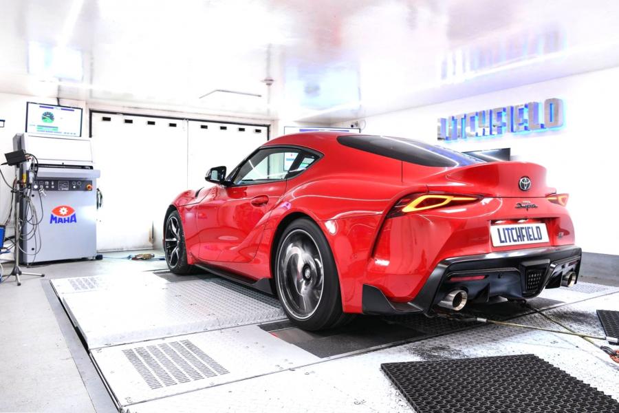 Детали создания Toyota GR Supra by Litchfield (A90) 2019 года  (фото 6 из 11)